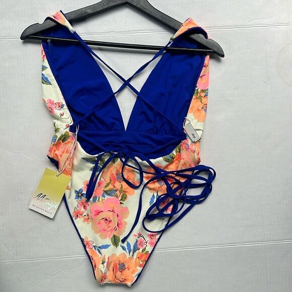 Maaji Reversable One-Piece Swimsuit size L - Picture 6 of 12